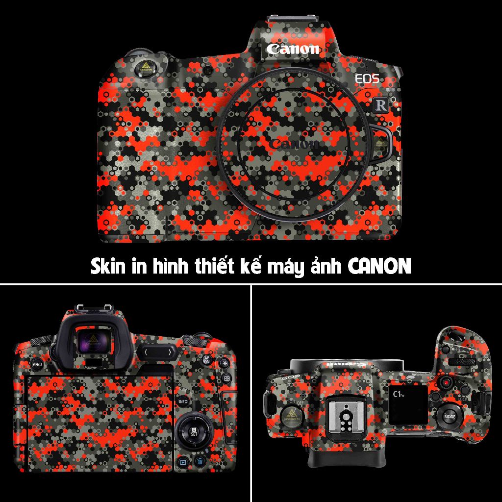 Skin Stickers for Canon R,Rp,R3,R4,R5,R6,5D,5D2,5D3,5D4,6D2,650D/850D,M3,M5,M5,M5,M10D70D | Premium UV Printing