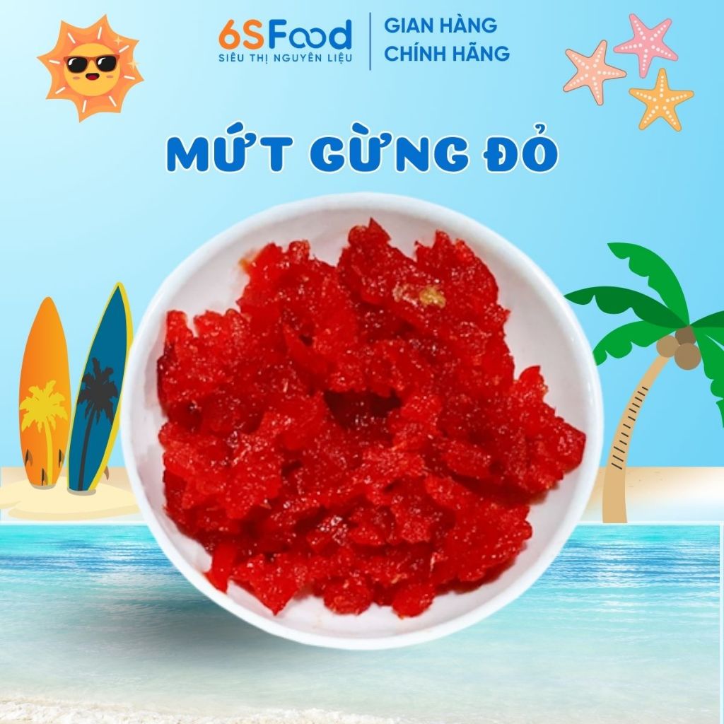 Red Ginger Jam for Mooncakes - Mildly Spicy Fragrant, Beautiful Color, Enhances Flavor for Mixed Fillings