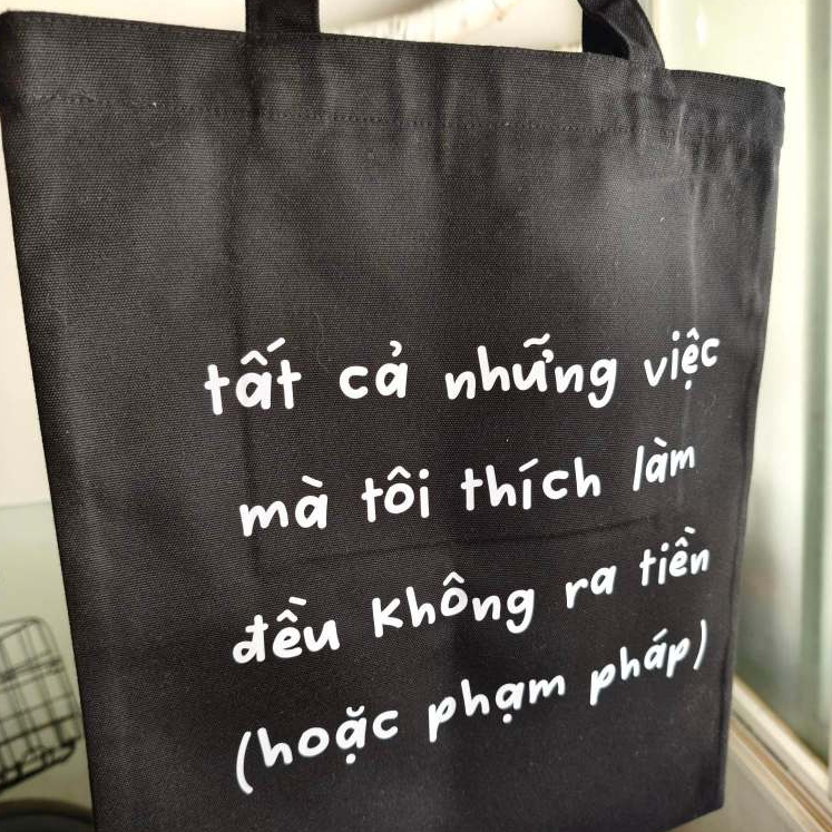 Nonsense Tote Bag - All I Liked Things, Comedy Memes, Funny Texts, High Quality canvas Bag