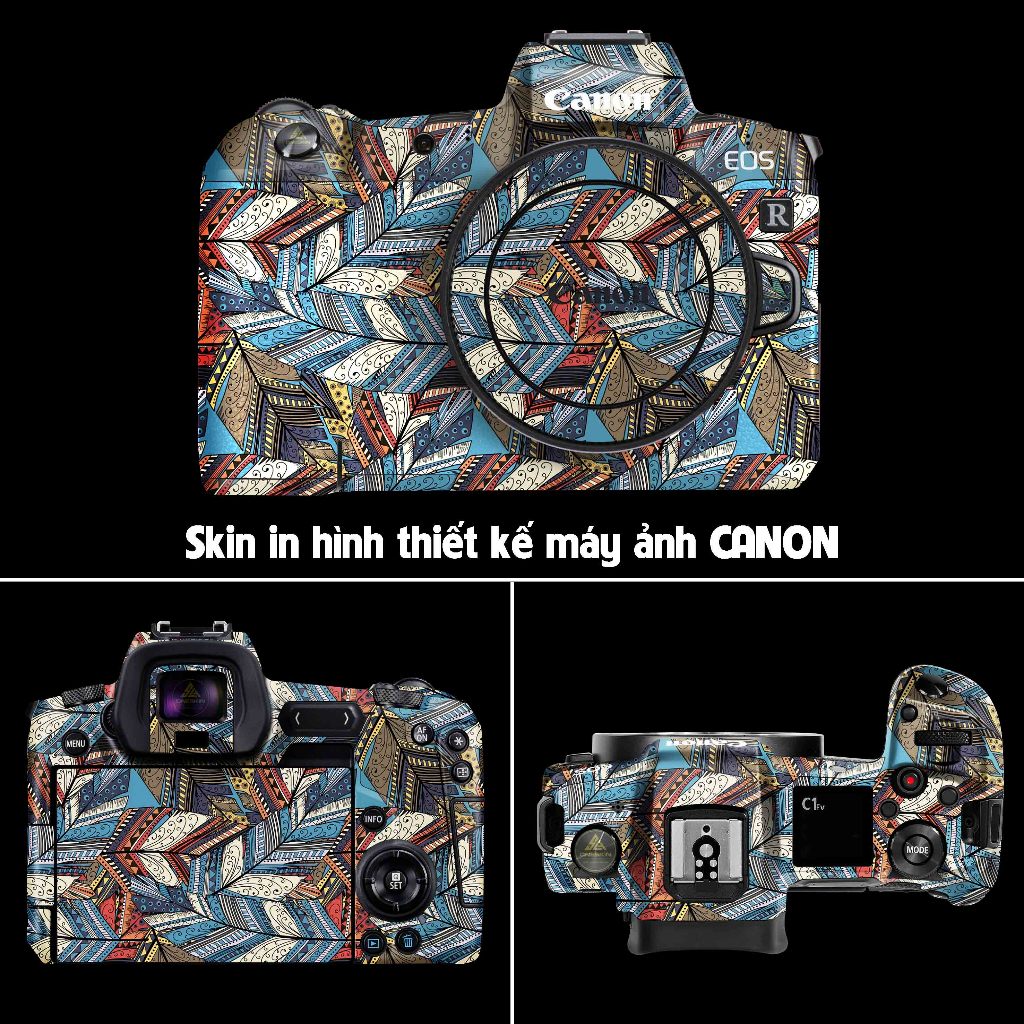 Skin Stickers for Canon R,Rp,R3,R4,R5,R6,5D,5D2,5D3,5D4,6D2,650D/850D,M3,M5,M5,M5,M10D70D | Premium UV Printing