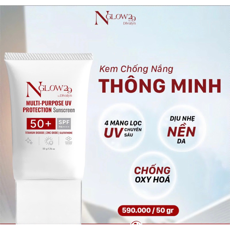 NGLOW29 SUNSCREEN HELPS ENHANCE TONE AND PROTECT SKIN WITHOUT UV Rays