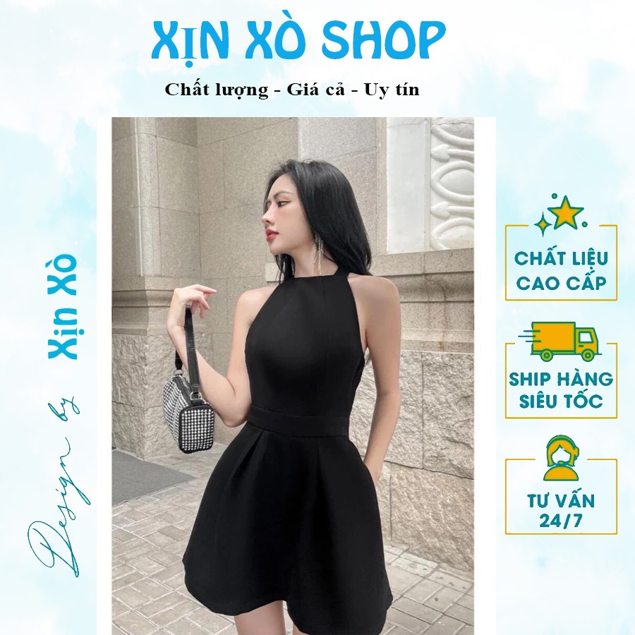 Women's short backless halter neck Jumpsuit with bow tie D175