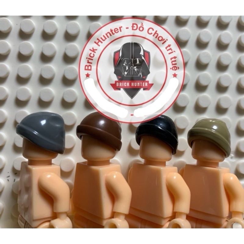 Accessories moc minifigures :combo 3c Beanie headwear for characters