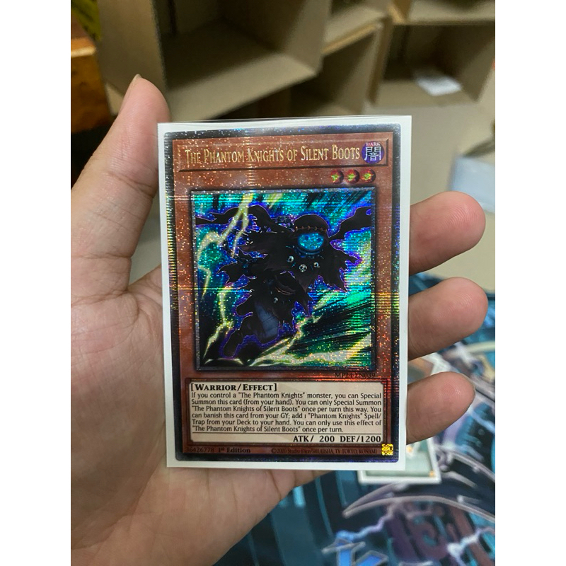 The Phantom Knights of the Silent Boots - MP24-EN039 - Quarter Century Secret Rare - [UK]