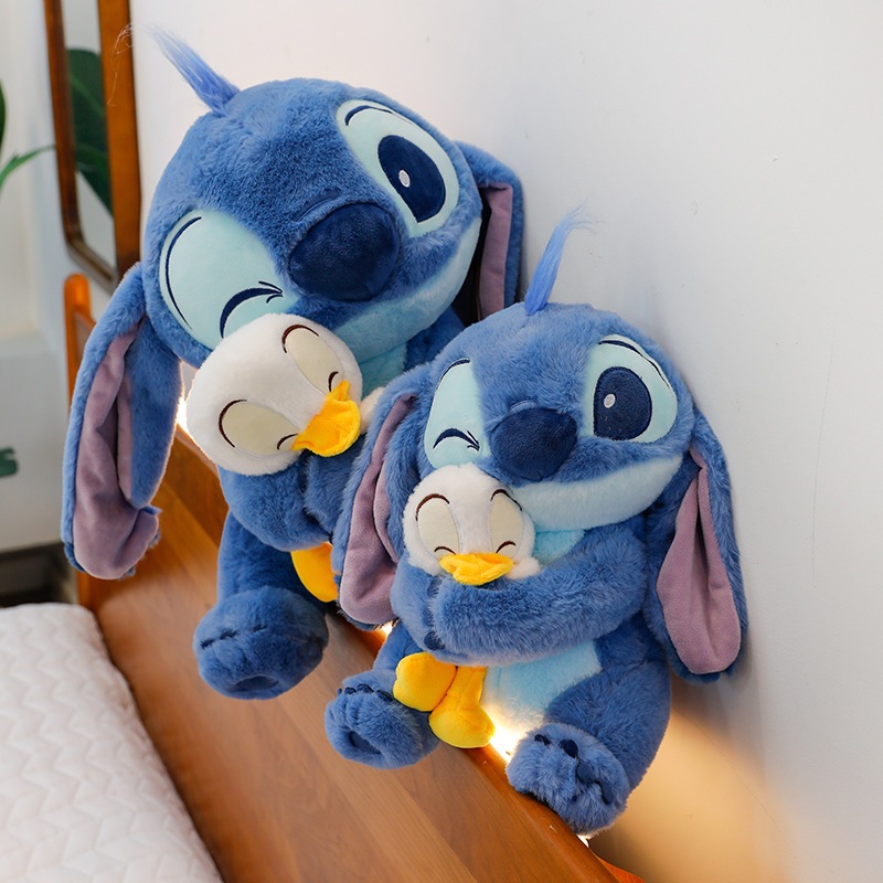 TEDDY BEAR STITCH TOY HUG A ADORABLE DUCK