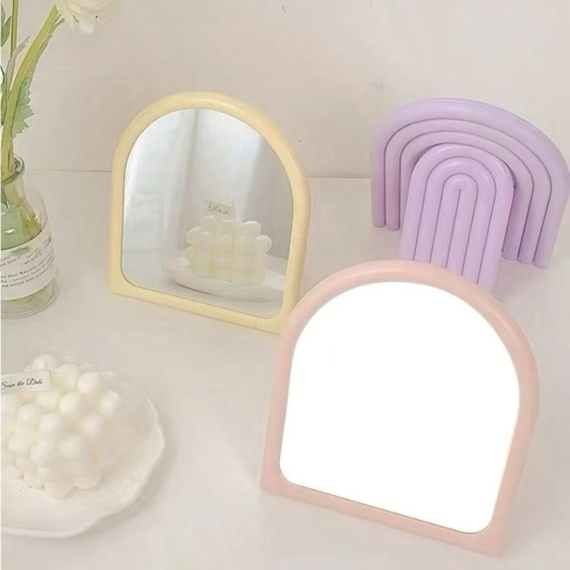 ARC SHAPE MAKEUP MIRROR – OFFICE TABLE DECORATION / BEDROOM