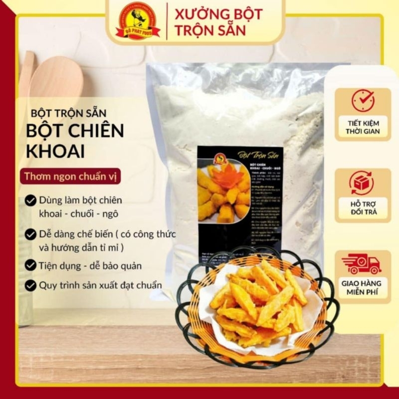 SA Sweet potato fried dough, banana fried dough, mushroom fried, millet fried - 1kg pack