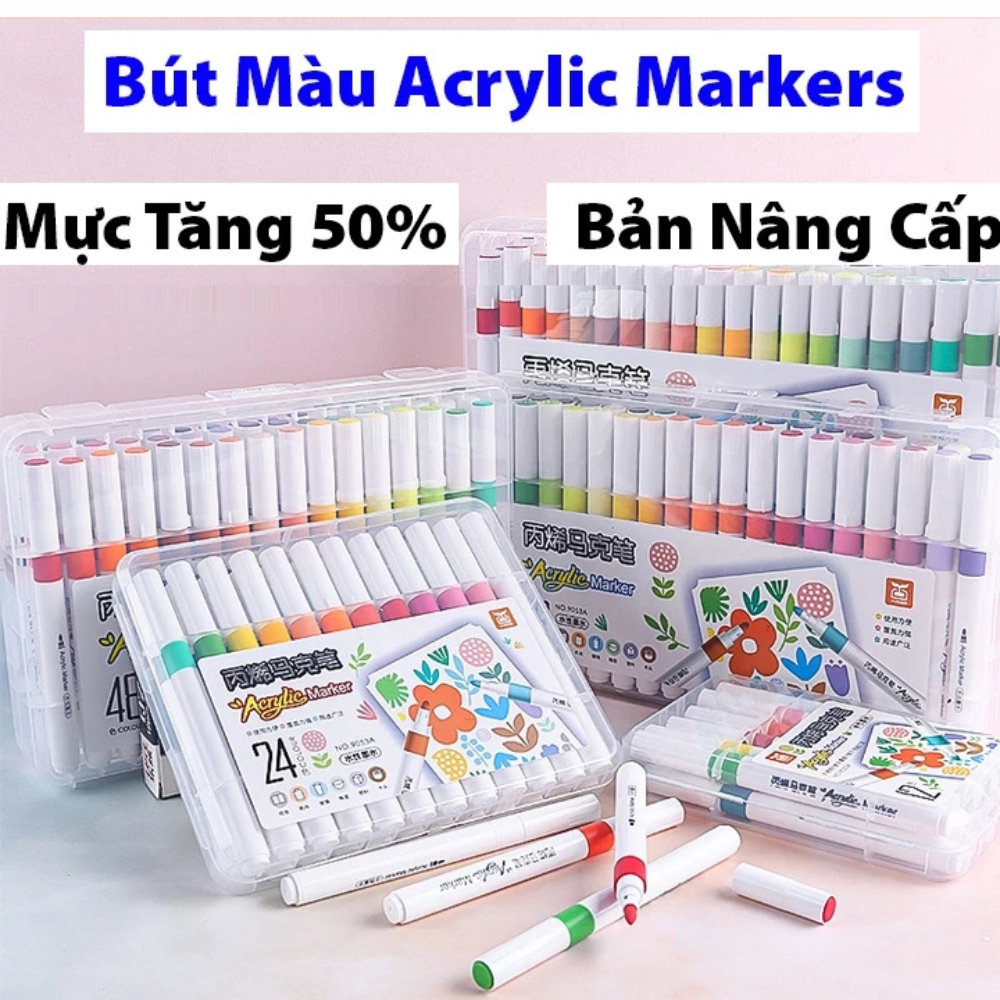 Acrylic Colored Pens Draw on Many Materials such as: Paper, Plastic, Glass, Porcelain, Fabric, Wood, Stone, Metal..- Toys M