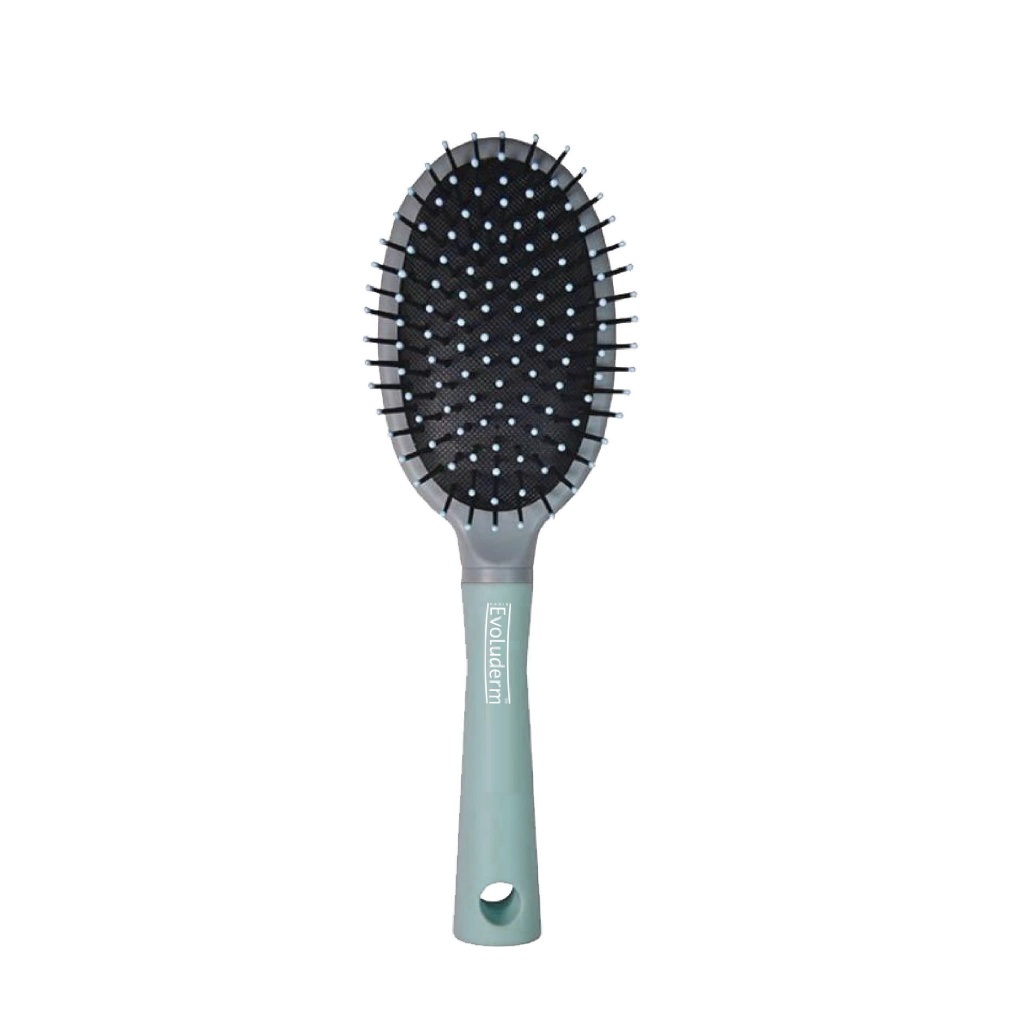 Evoluderm Air Cusion specialized scalp massage detangling hair comb