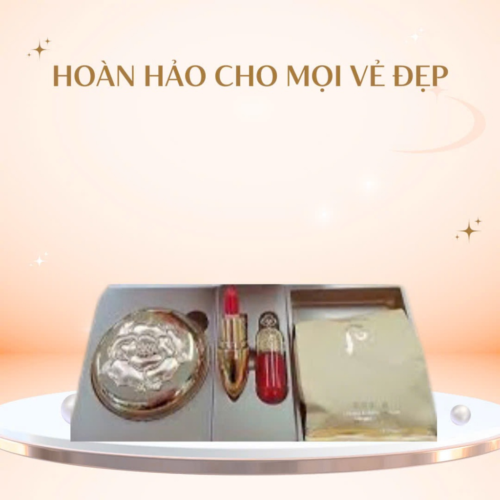 Whoo flower powder gives away 2 lipsticks