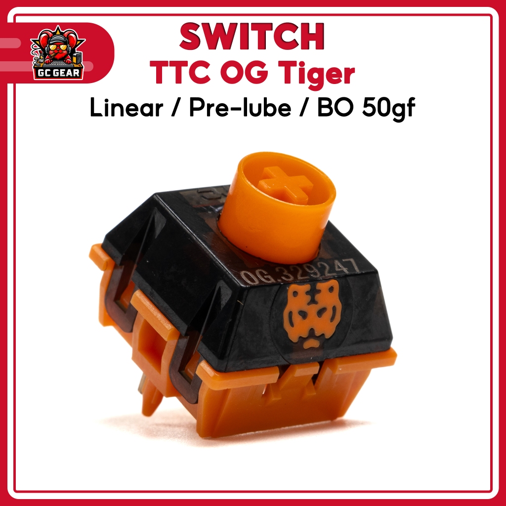 TTC Tiger | TTC OG Tiger | Limited edition mechanical keyboard Switch