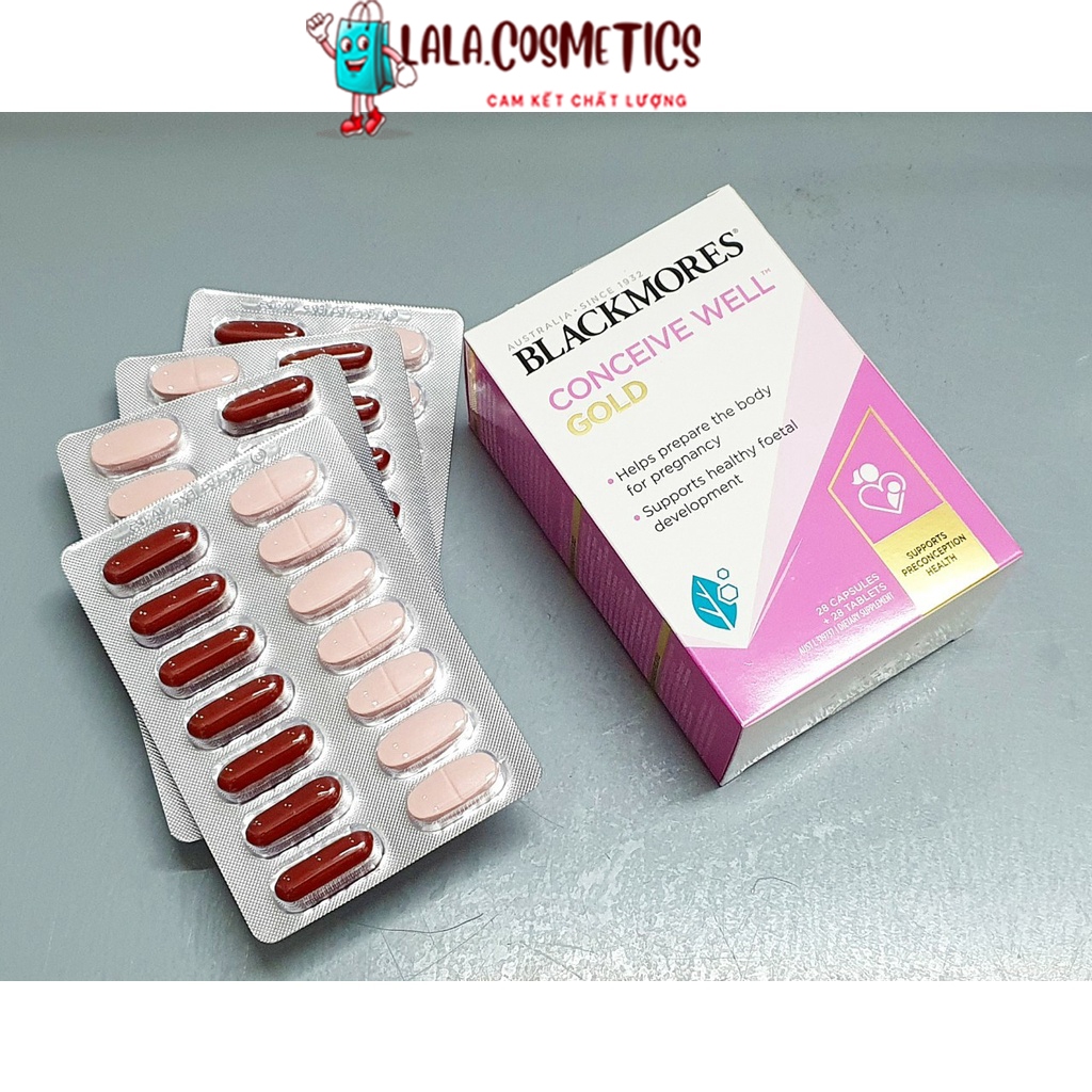 Pregnancy pills / Australian Egg Supplement Blackmores Conceive Well Gold