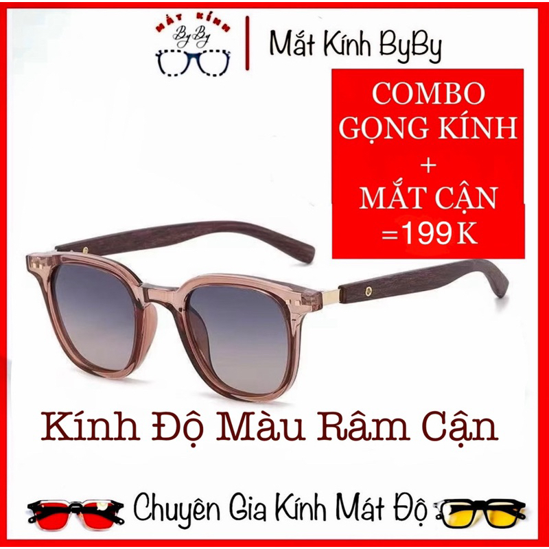 Fashion Short-sighted Sunglasses for Men and Women with WOODEN-Colored Legs ACCEPTING COLOR INSTALLATION ON REQUEST