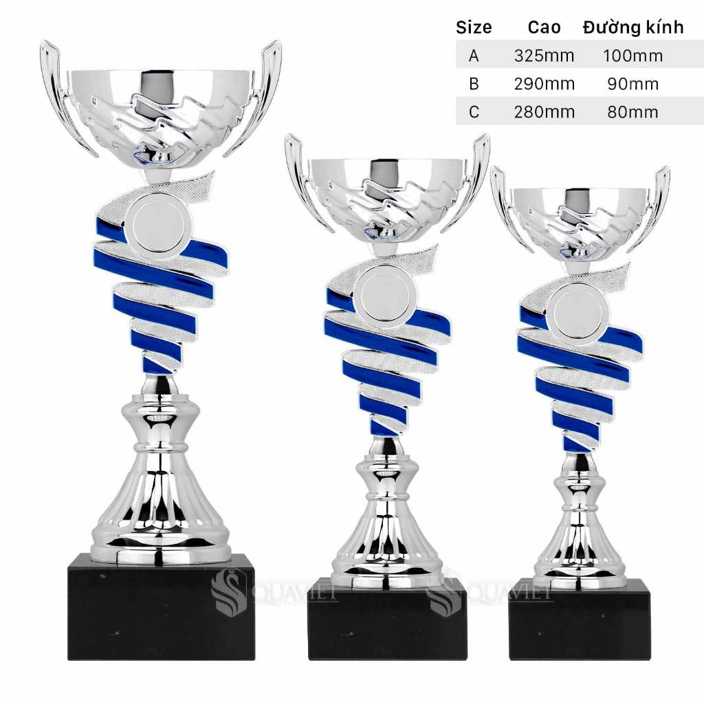 Vietnamese Gift Sports Honor Cup – MLS0045 AND MLS1045 Silver/Blue