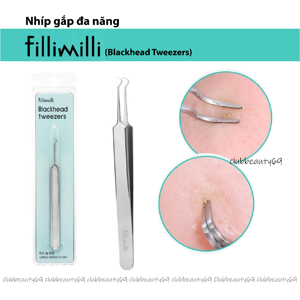 Filimilli Blackhead Tweezers-든리밀리 피지