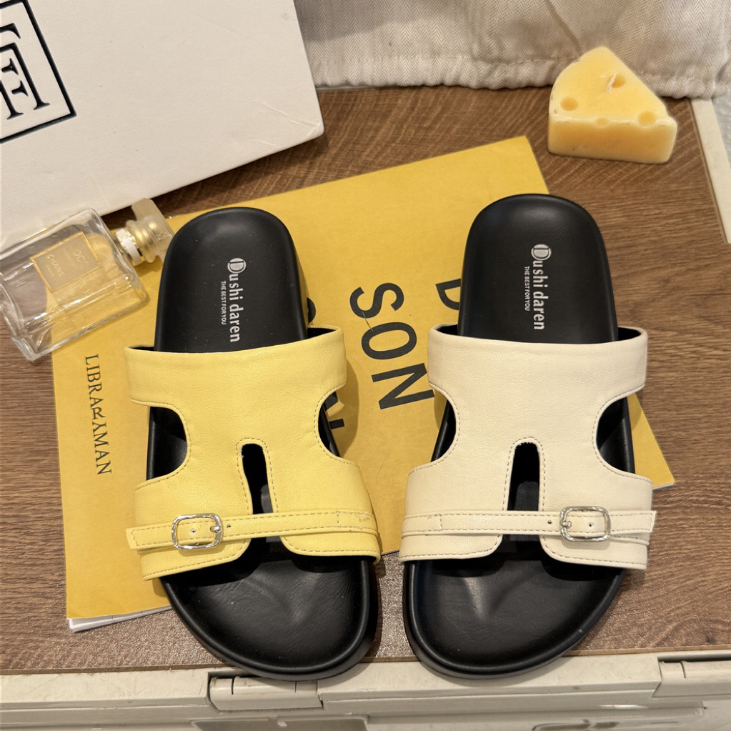 [Opening DEAL] women's sandals with adjustable front buttons, soft material, 3 fashionable colors