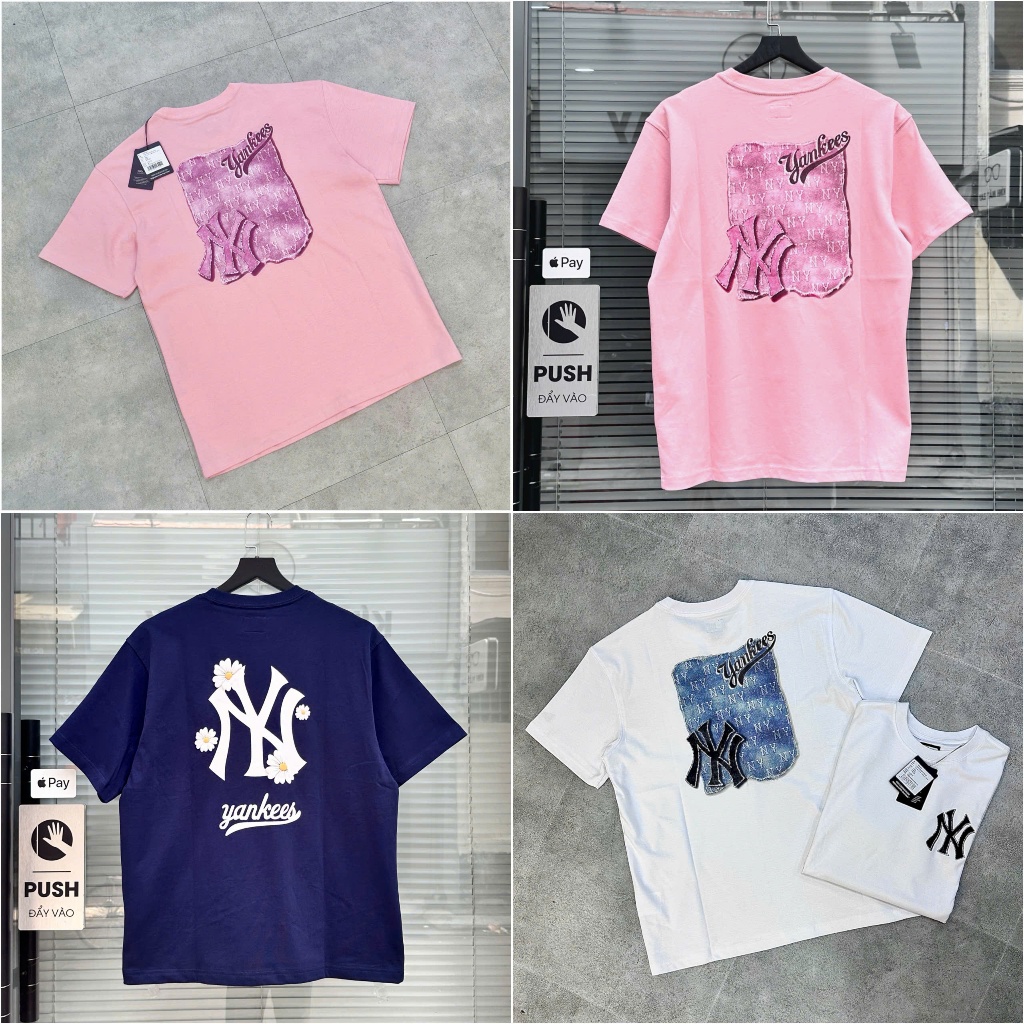 [GENUINE] NEW ERA NEW YORK YANKEES POSTER PINK T-SHIRT 13551054* GENUINE NEW ERA SHIRT FULL TAG