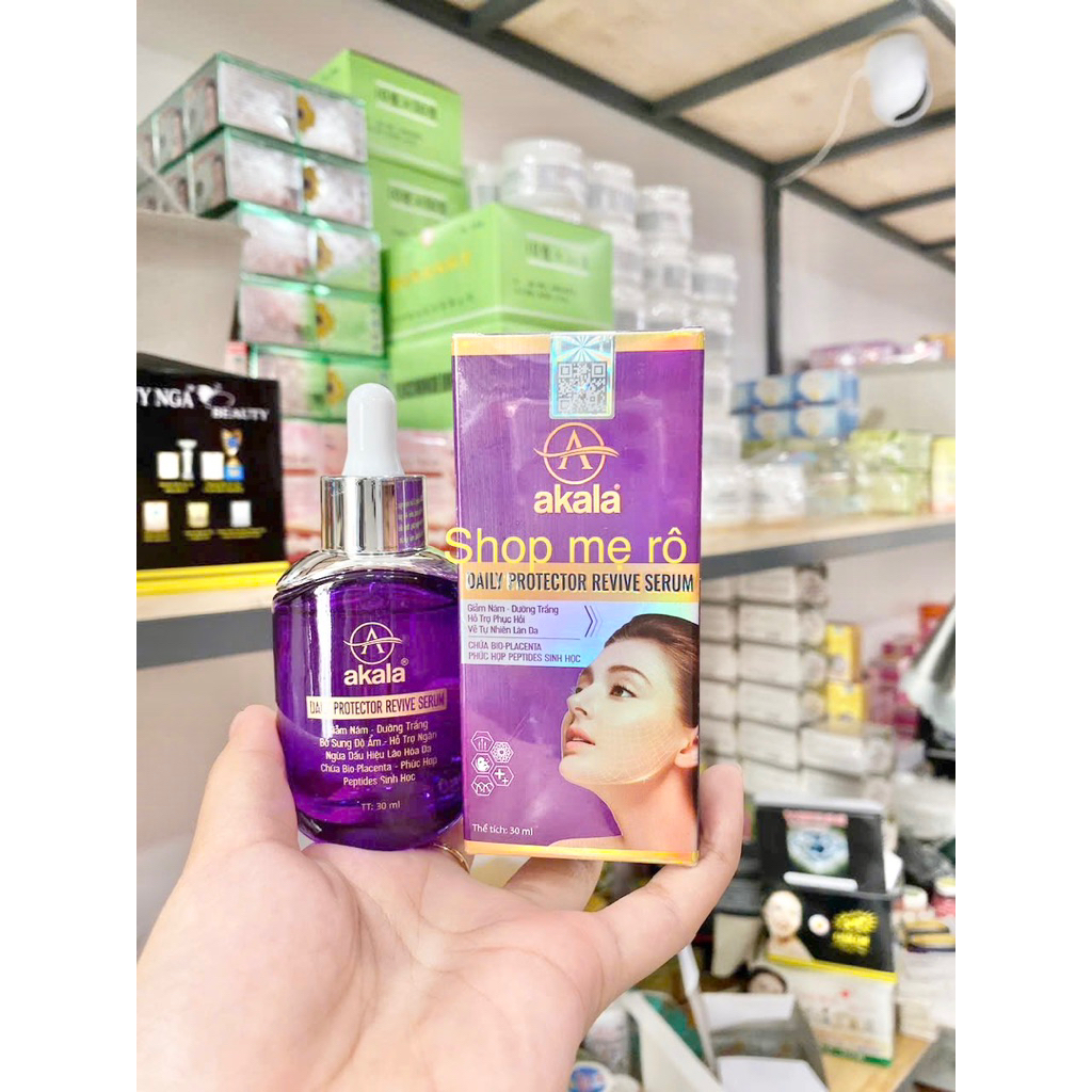 AKALA SERUM REDUCE MElasma, Whiten Skin, SUPPORT NATURAL VE RECOVERY FOR SKIN 30ml BOTTLE (with receipt)