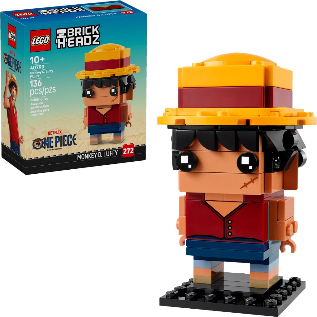 LUFFY - Monkey D Model. Luffy - LEGO BrickHeadz ONE PIECE - 40799