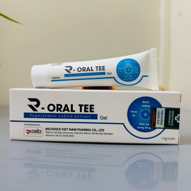 R-Oral Tee herbal mouth ulcer Gel is safe for children from 6 months old Oral Cleaner Baby