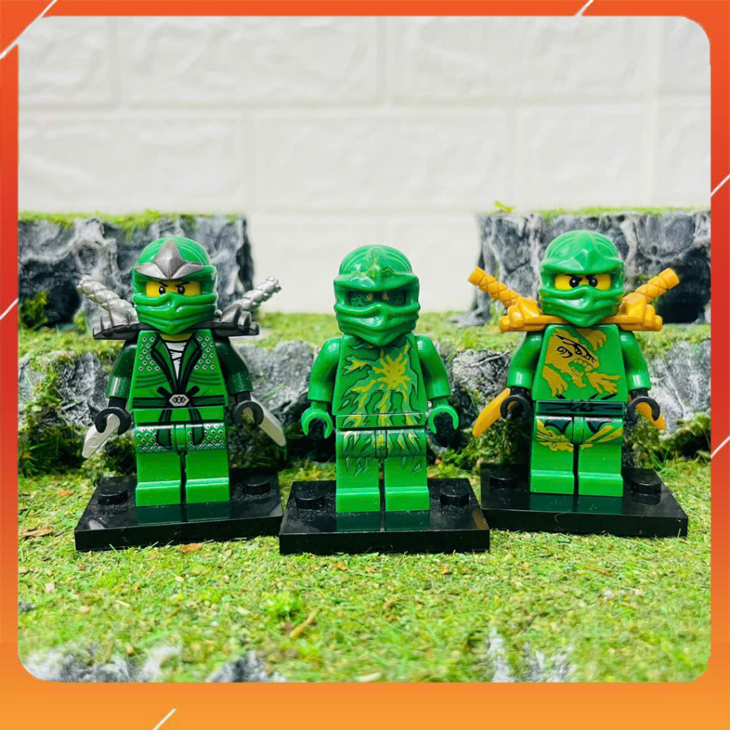 NINJA Minifigures Lloyd Dx , NRG , Zx New Seal Collectible Toys Action Figure