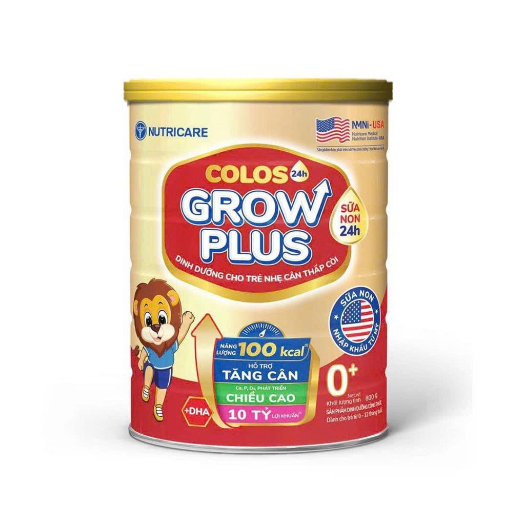 Colos Grow Plus 0+ Milk 800G (0-12 months)