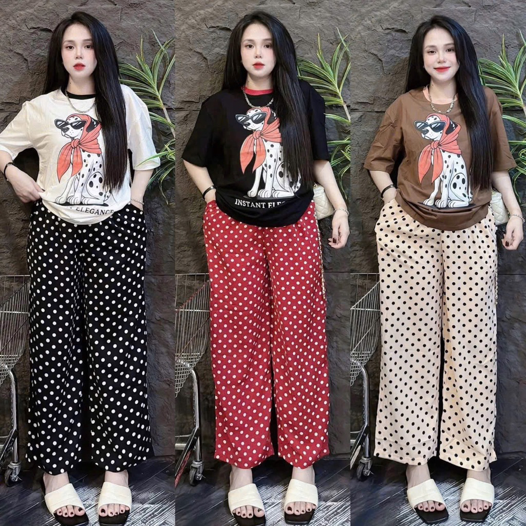 WOMEN'S SET, WOMEN'S SUITS FROM Loose Ribbed Elastic _FASHION HOME WEAR SET _ THU LE GARMENT FACTORY