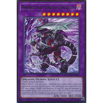 [Yugioh Funny Shop] 1 card MZMU-EN099 Borreload Furious Dragon R
