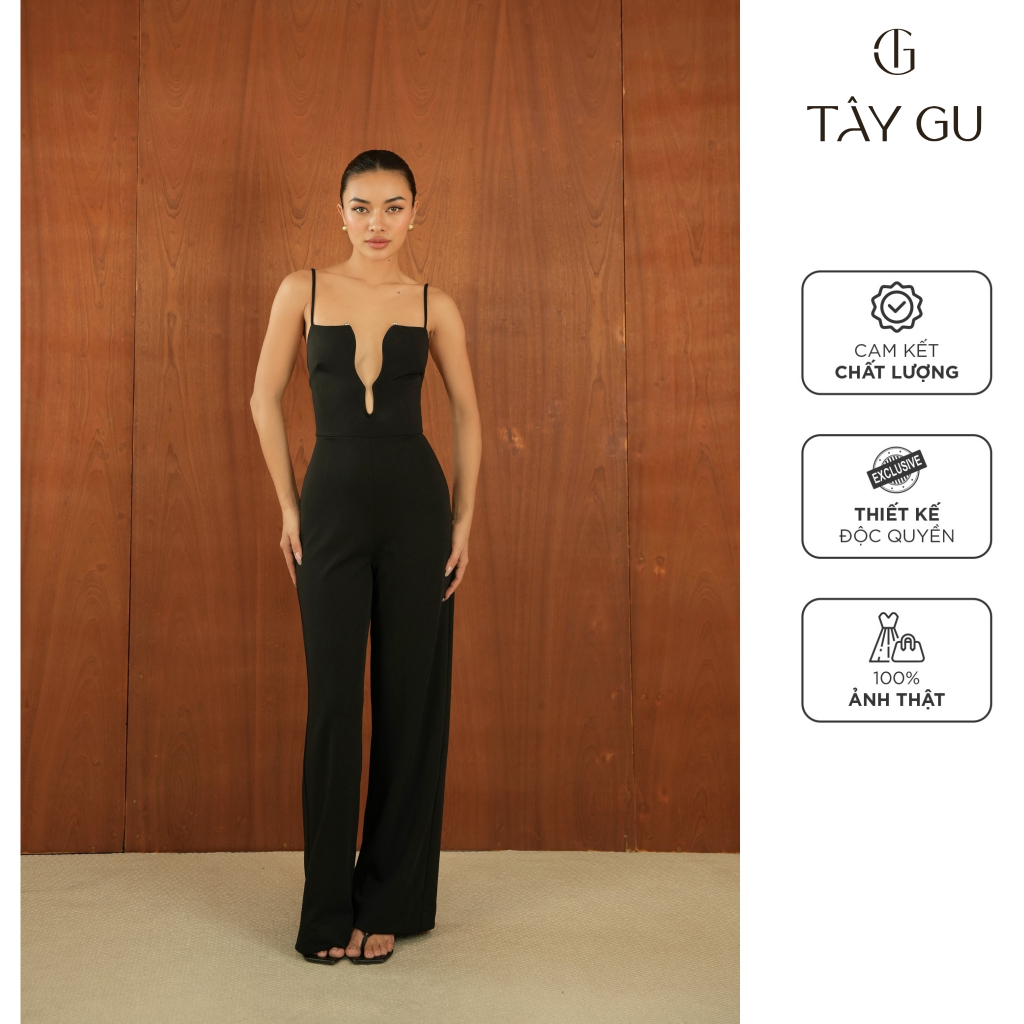 TAY GU double-breasted jumpsuit - JTK24 jumpsuit woman jumpsuit