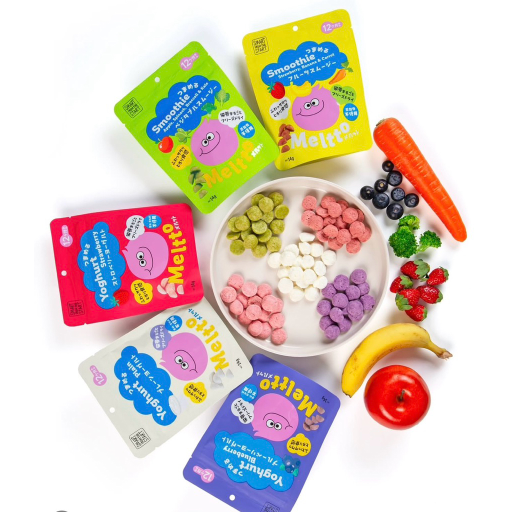 Meltto Japanese dry yogurt for babies from 12M