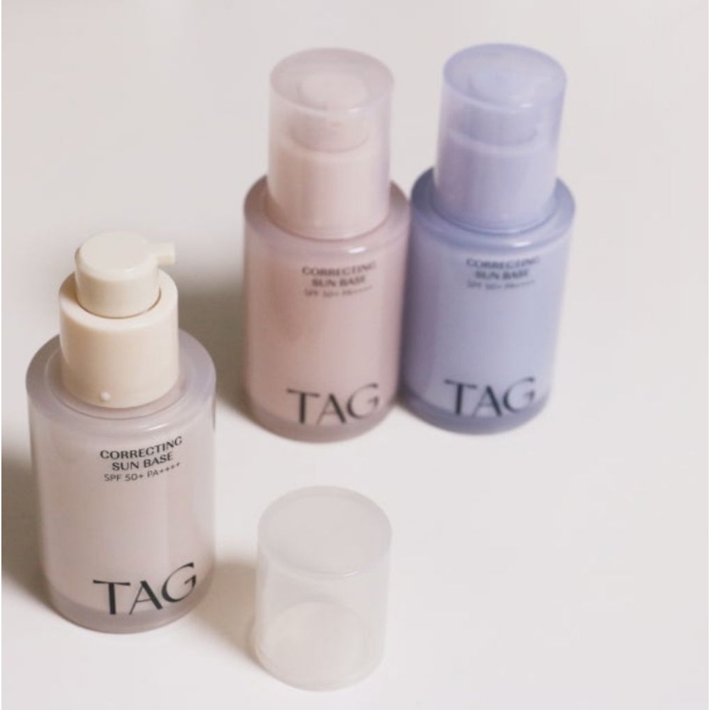Korean TAG Correcting Sun Base Cream and Foundation