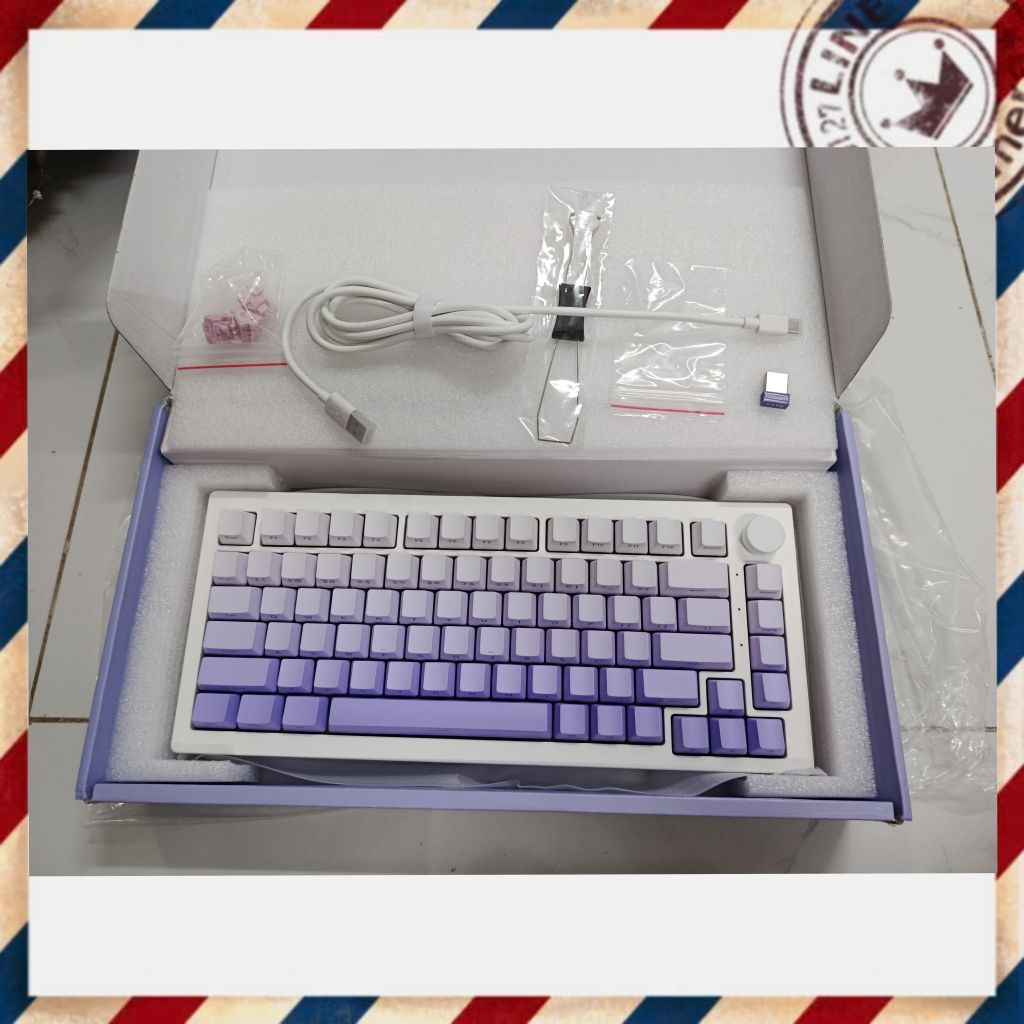 Genuine unused Akko 5075 V3 SP RGB keyboard 99% new