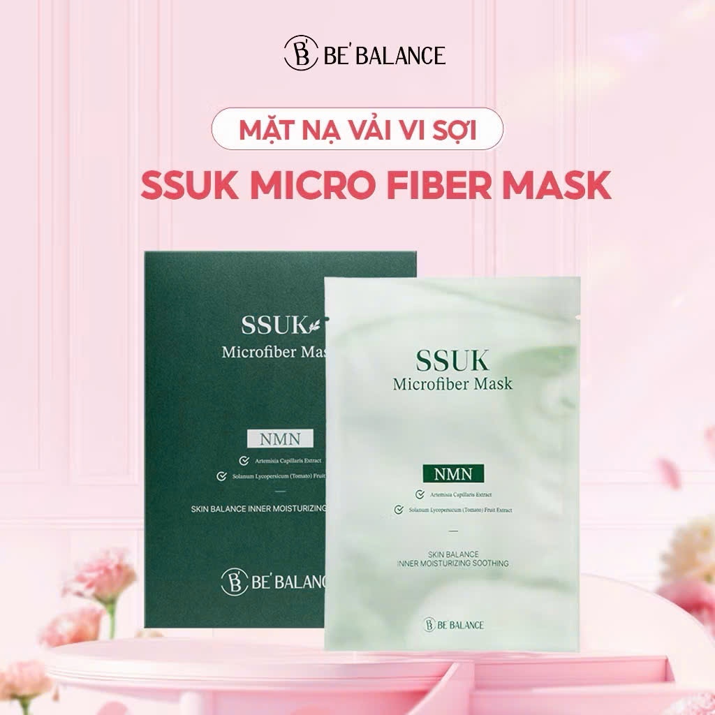 [New] SSUK MICRO FIBER MASK - MASK for sensitive skin (1 box of 10 pieces)