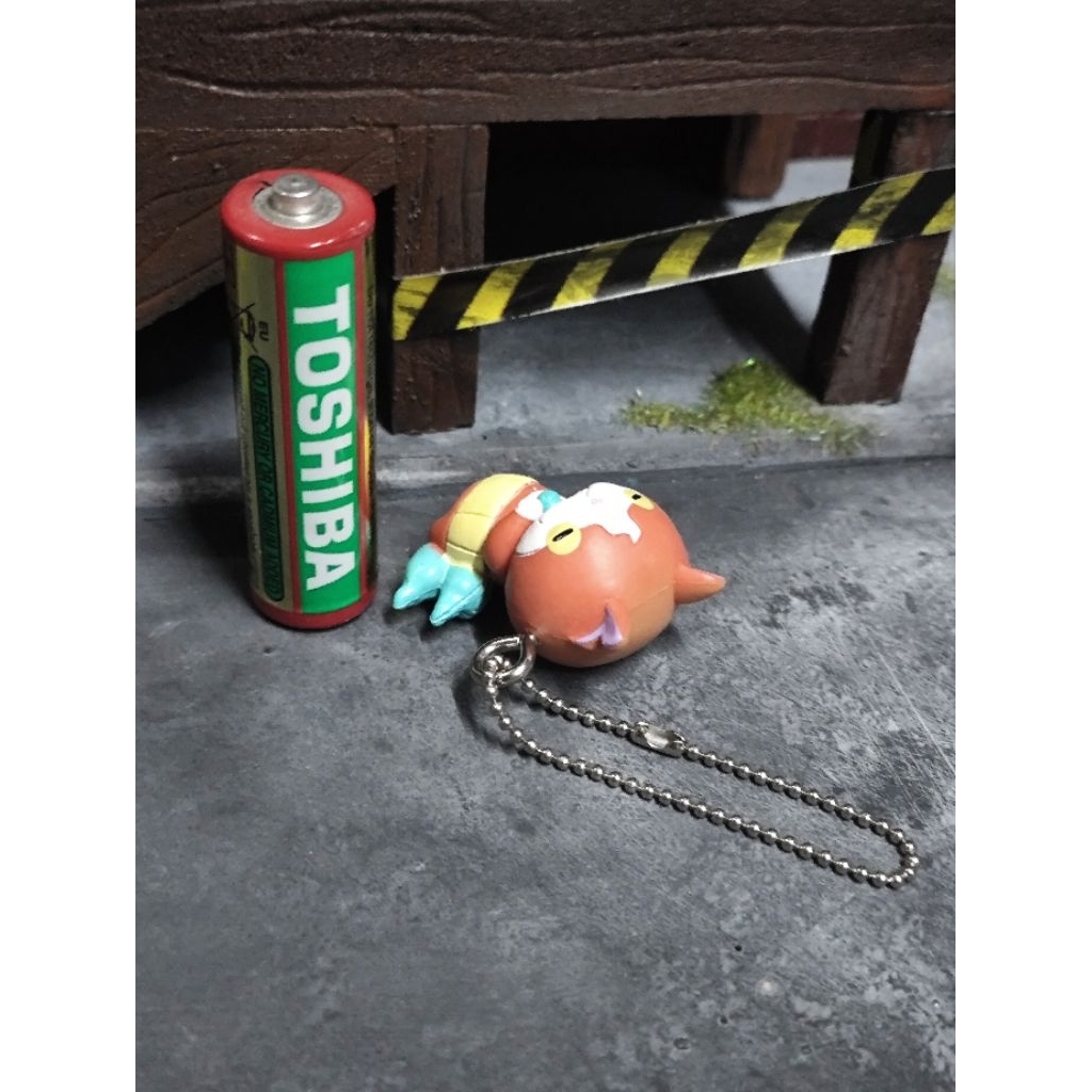 Jibban model keychain in yokai watch