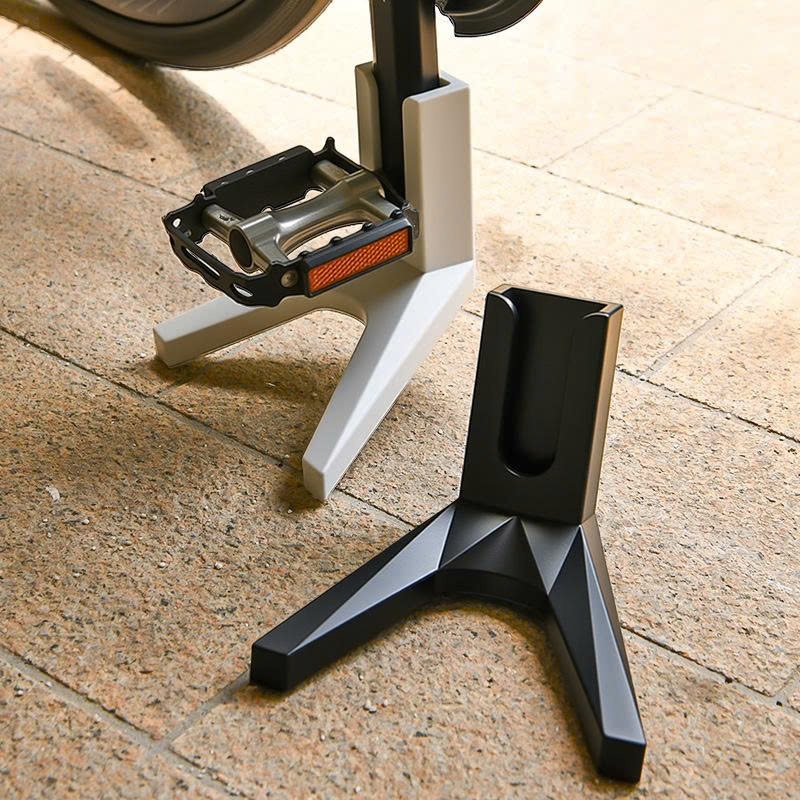 Bicycle stand. Easy to Assemble Flat Stand Bracket for Garage, Apartment, Parking, Motel