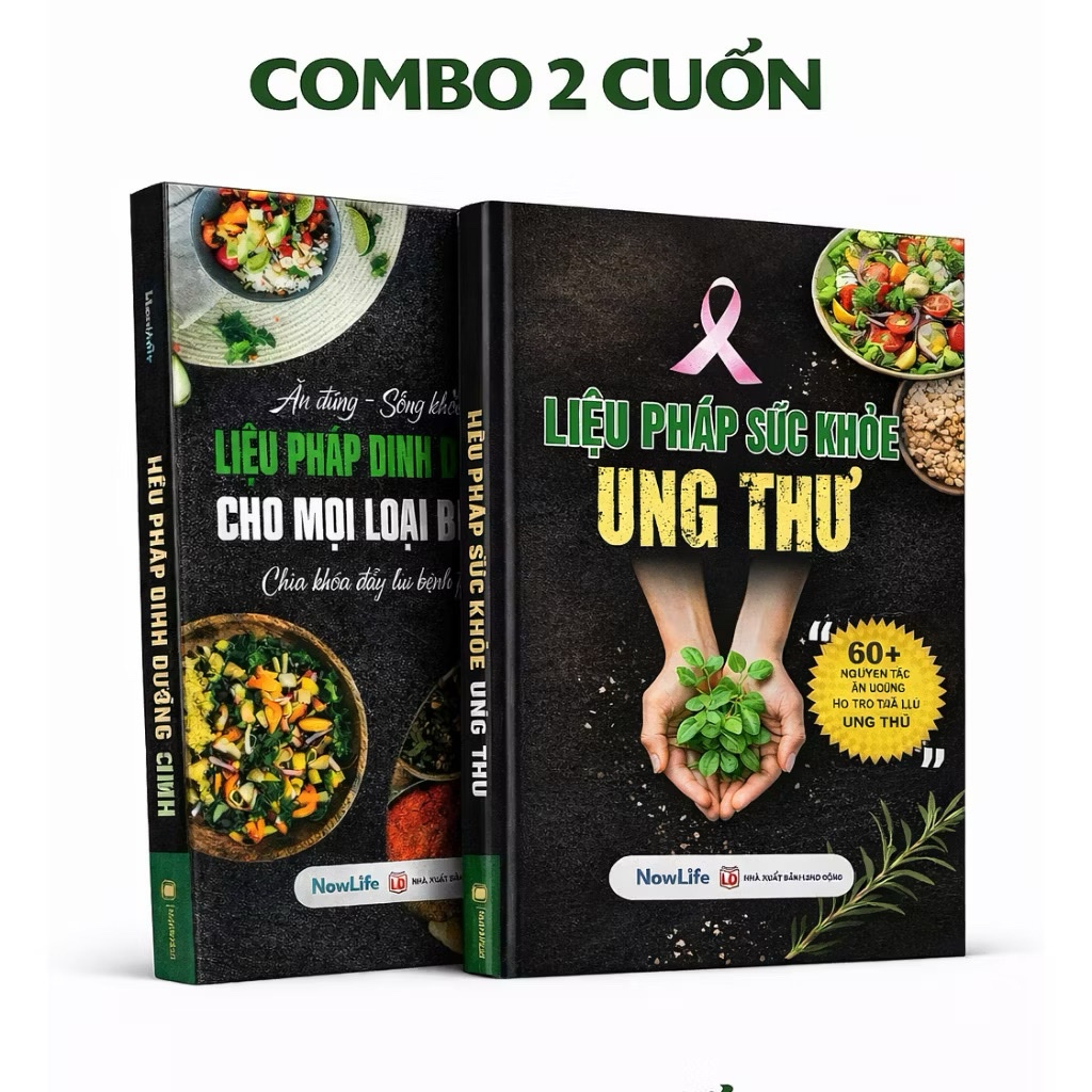 Book - 2-Book Combo: Nutritional Therapy for All Types of Diseases + Cancer Health Therapy