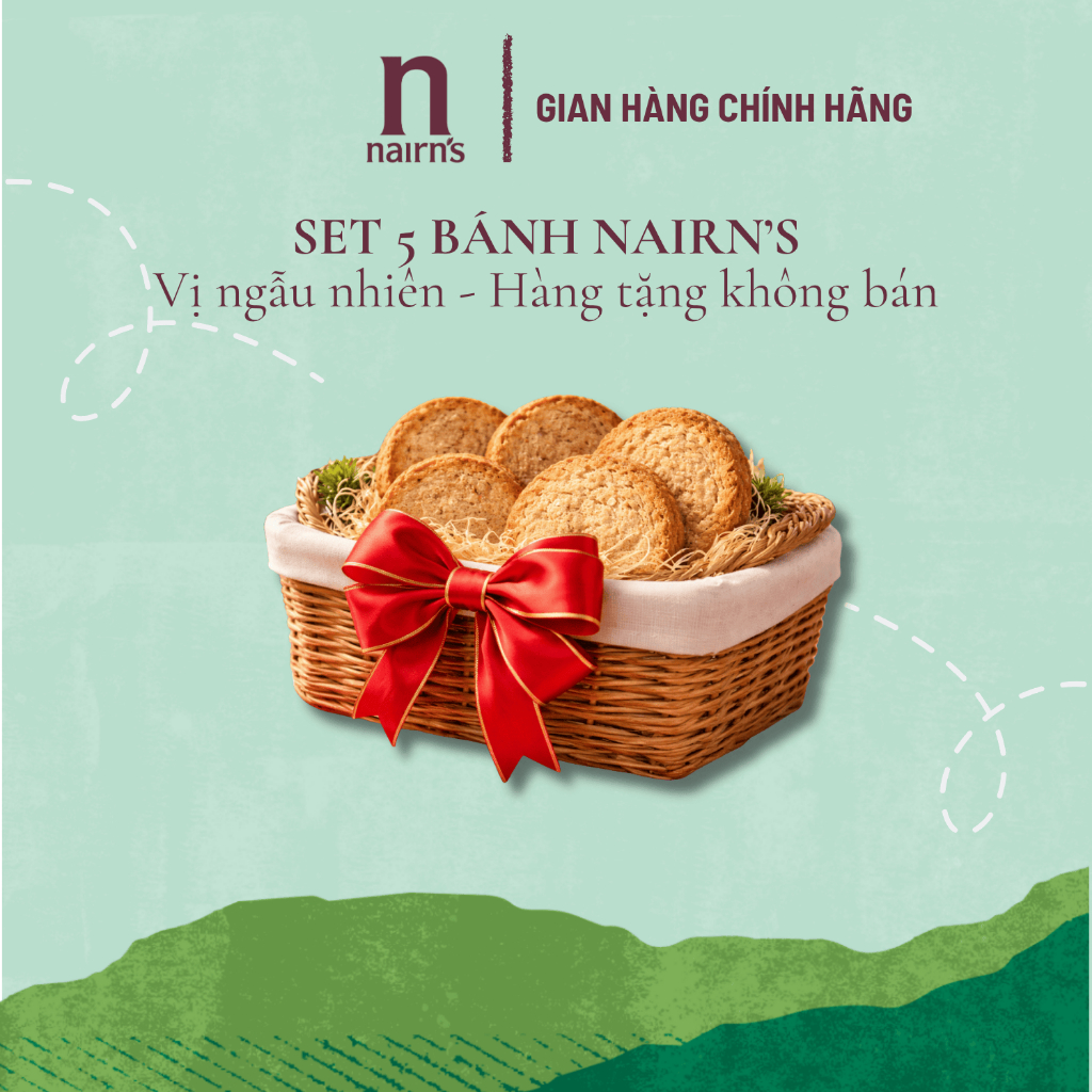 [NAIRRN'S GIFT] Set of 5 Nairn's oatmeal cakes