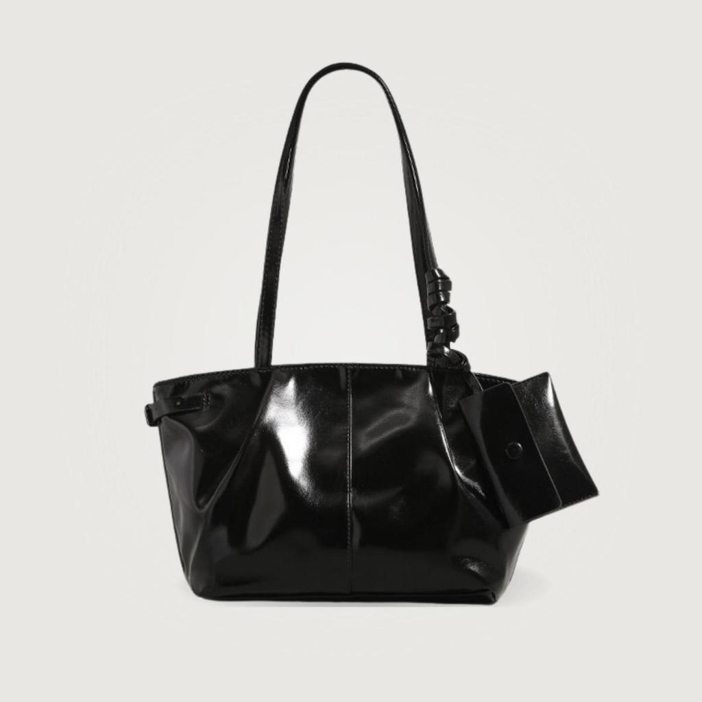 Korean style women's handbag, high-end basic fashion baguette shoulder bag - TXN168