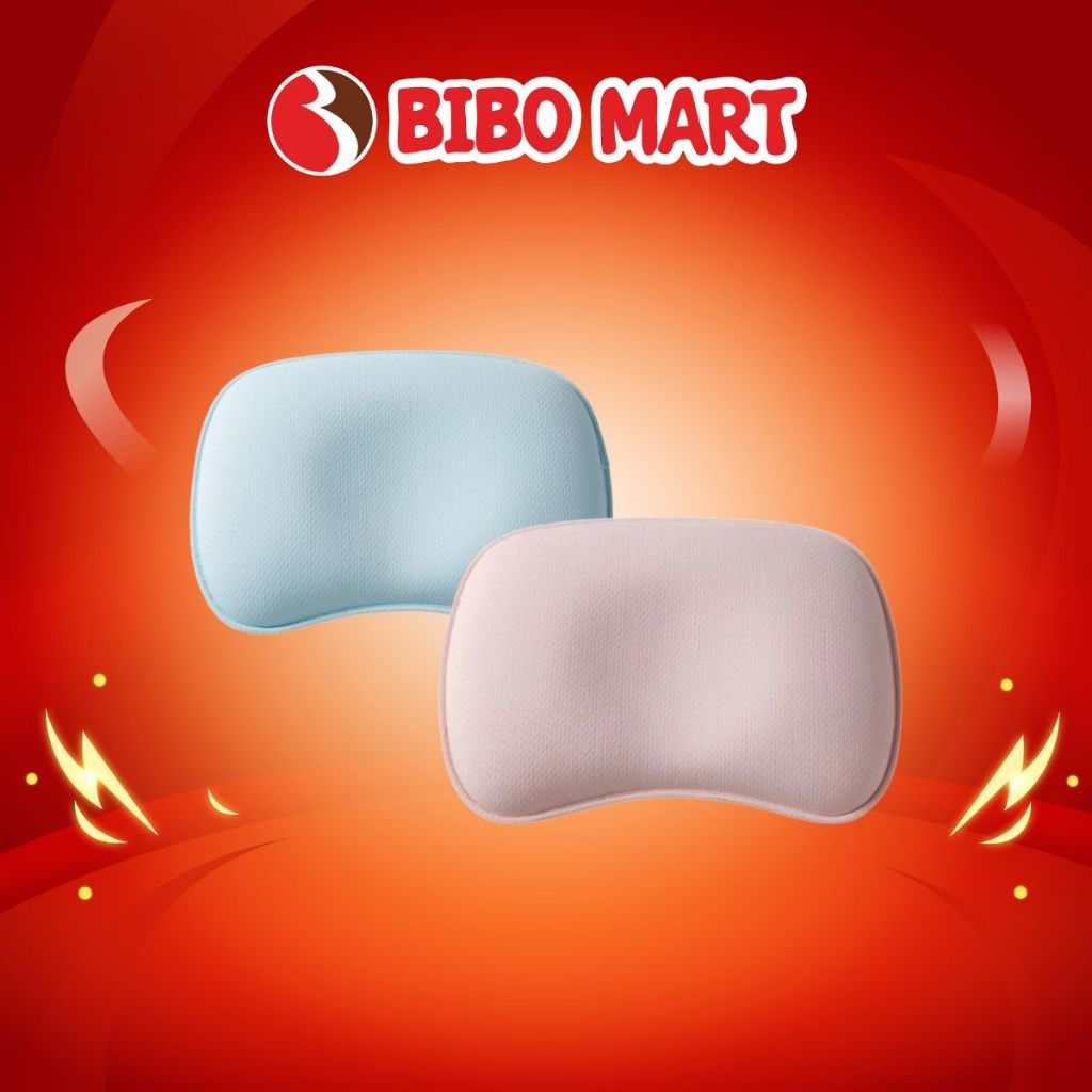 Baby Recliner Pillow Made of Soft, Safe Antibacterial Cornstarch Fiber 31x22cm - Bibomart