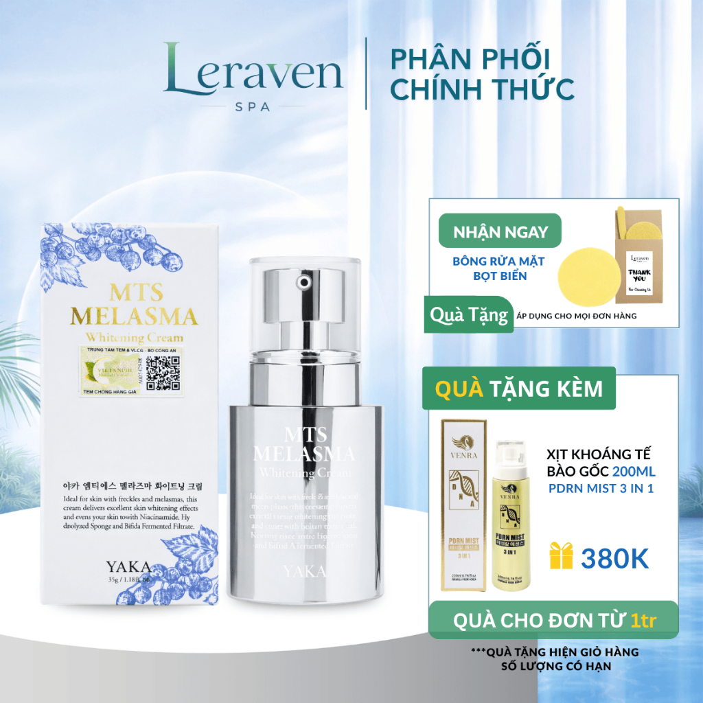 MTS Melasma Whitening Cream DA23 YAKA 35g