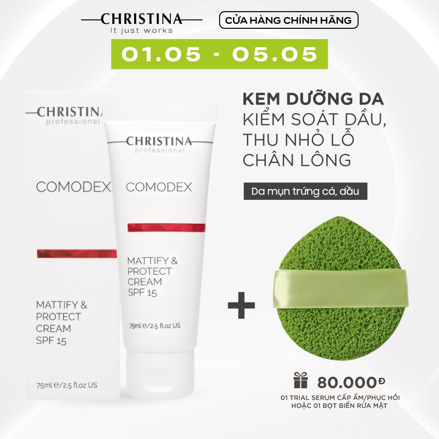 Christina comodex SPF 15 Mattify & Protect Cream SPF15 – 75ml