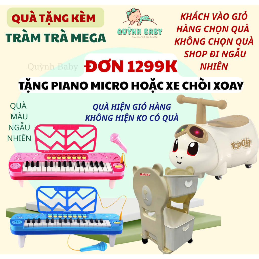 [GIFT MEGA 20/04] ROTATE TRUCK OR PIANO TABLE VALUE - GIFT NOT FOR SALE HUGGIES