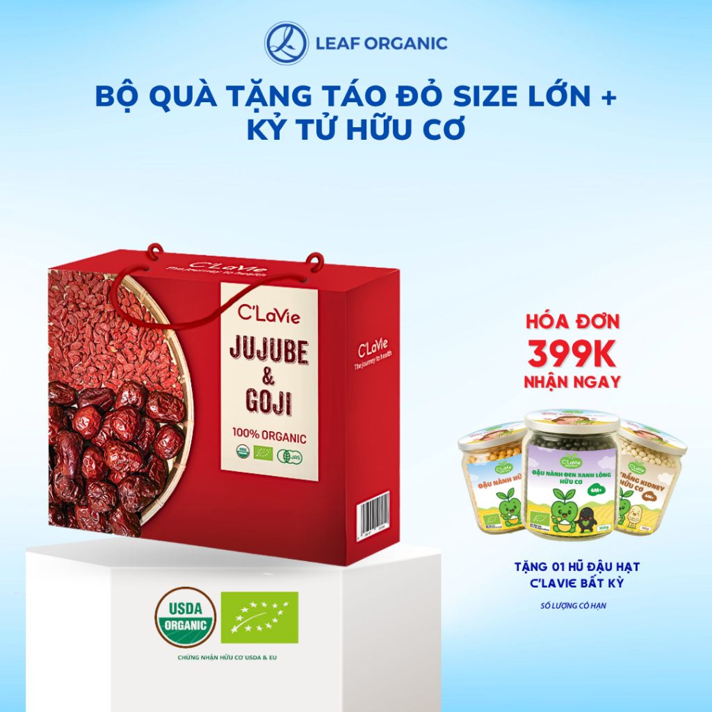 C'LAVIE ORGANIC RED APPLE GOJI GIFT SET