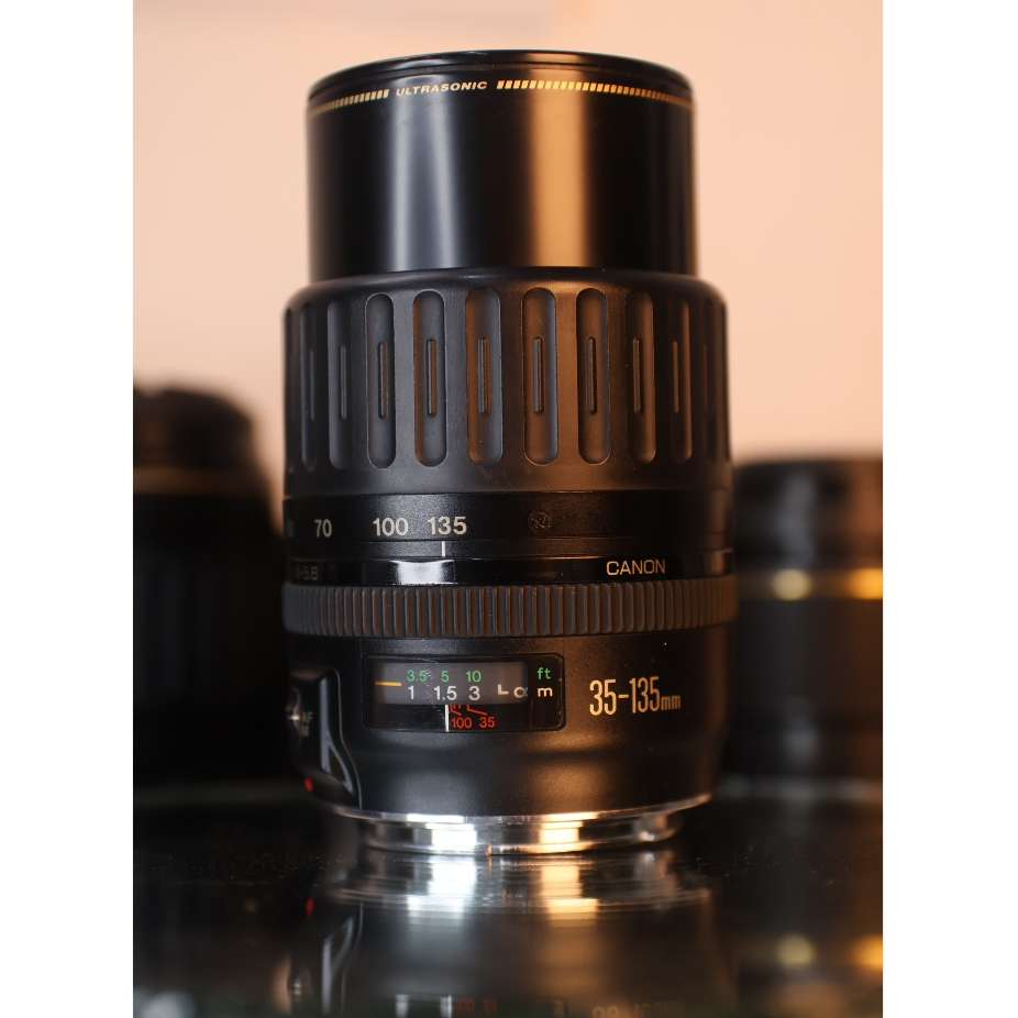Canon Lens 35-135mm 4-5.6 ULTRASONIC - canon ef mount (beautiful appearance - beautiful glass)