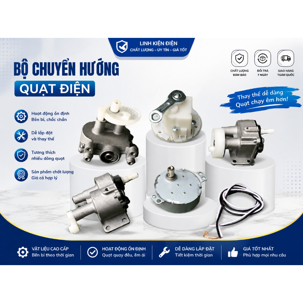 Electric Fan Diverter | Replacement Swing Gearbox Table Fan Standing Fan