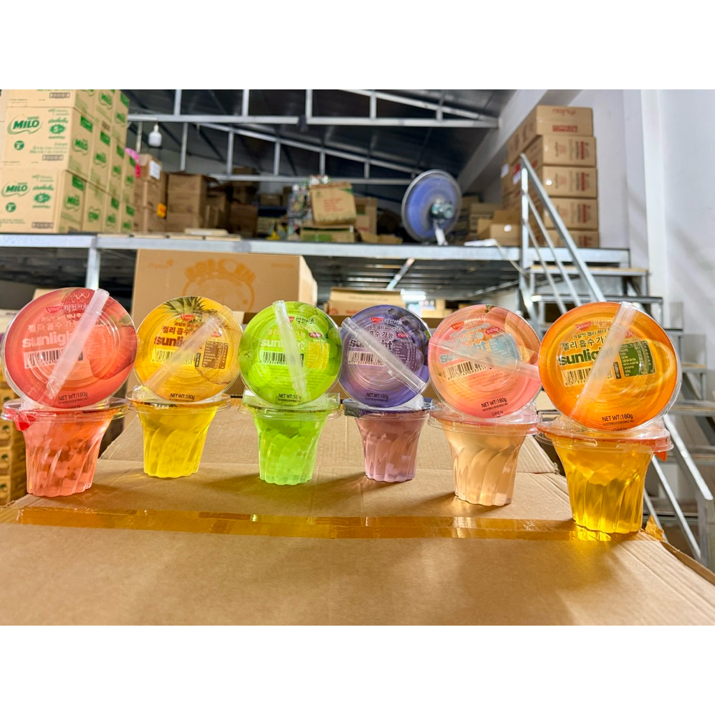 Sunlight jelly with rose and fruit flavor 180gram/1 cup