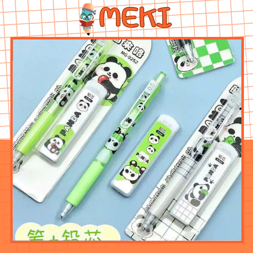 [Quick] Cute and Convenient Cartoon Pencil Set with 0.5mm Nib Box - Meki store