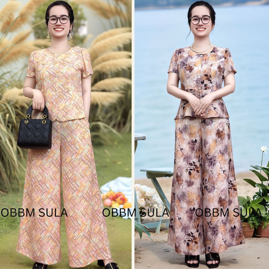 Middle-aged outfits for mothers, luxurious and elegant jade chrysanthemum snow silk sets for mothers