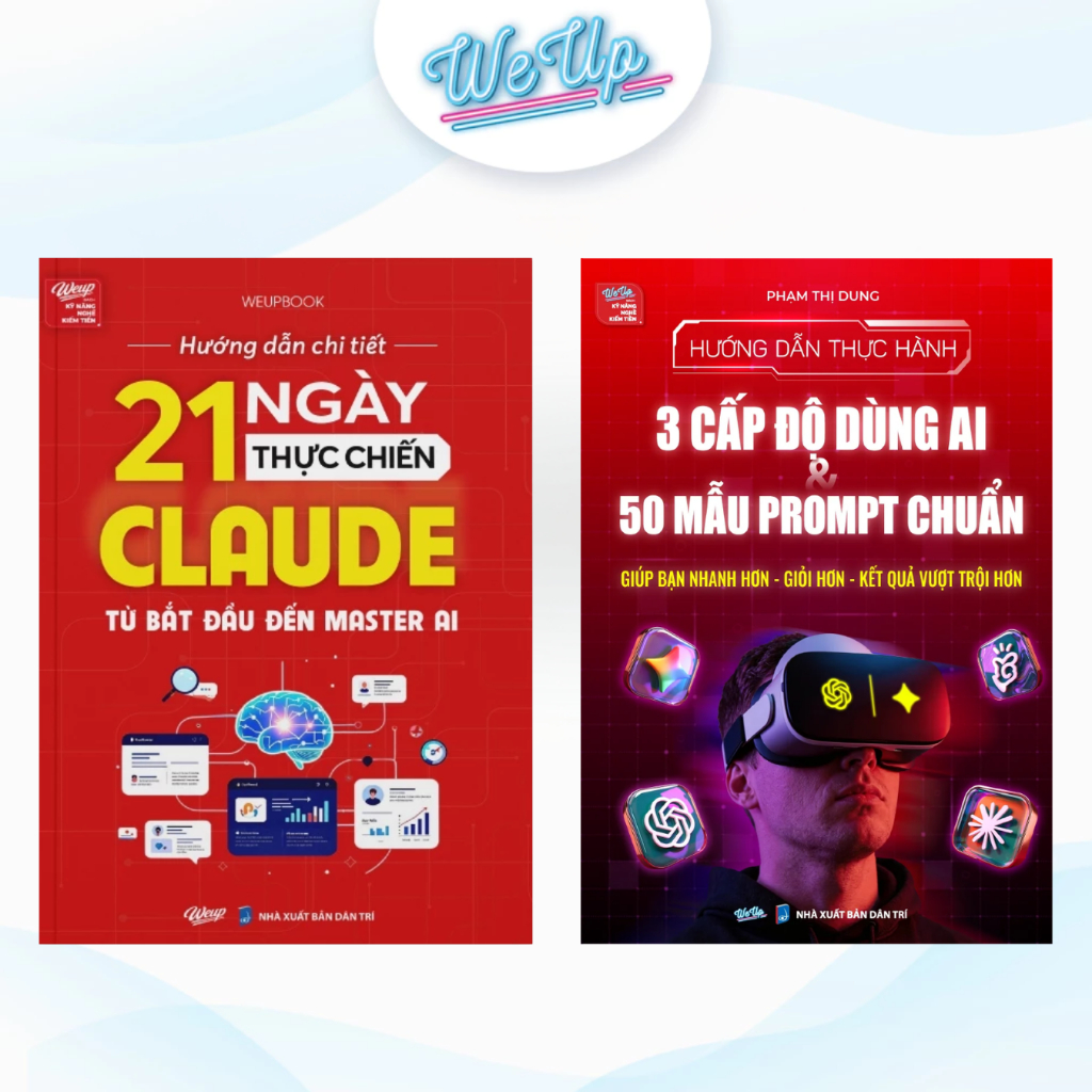 Combo of detailed instructions for 21 days of Claude combat and Practice Instructions: 3 Levels of AI Use & 50 Standard Prompt Models