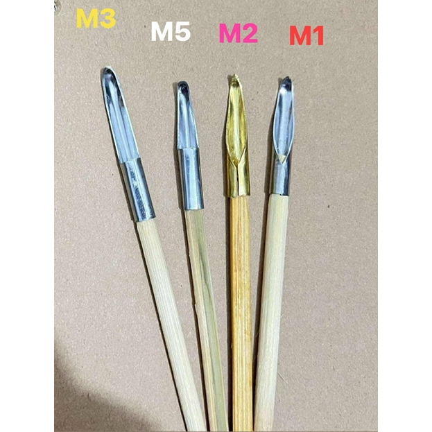 Combo of 3 HUNG YEN Swirl Pens M1-M2-M3-M5,. Super Hard-Sac-Curved-Long. For Professional Vortex People With Sticks
